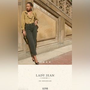 Doen Lady Jeans in Obsidian Size 27